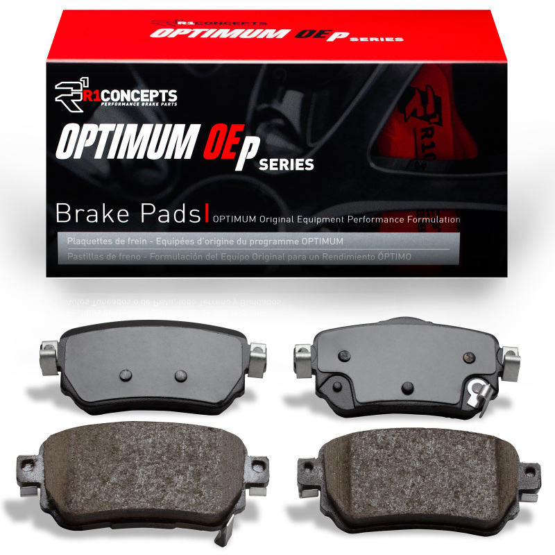 Nissan Leaf Brake Pads - Rear - R1 Concepts - Optimum OE - `17-`25